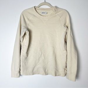 Pact beige organic cotton sweater